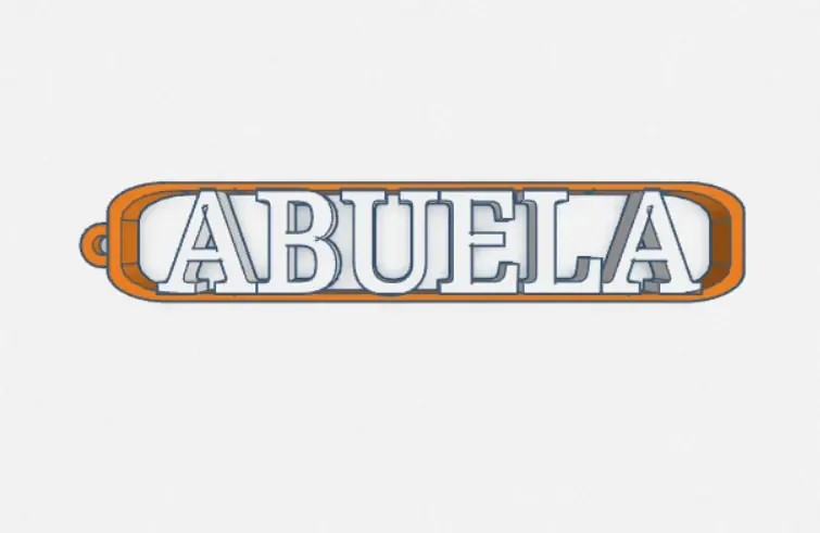 Llavero abuela
