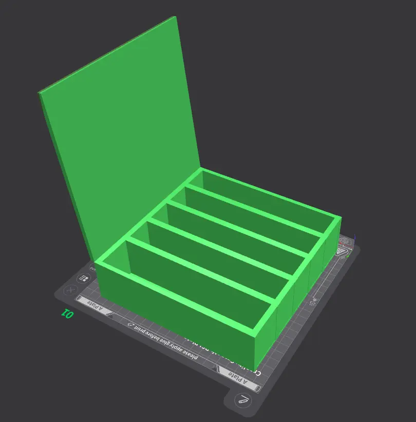 Caja de señuelos de pesca