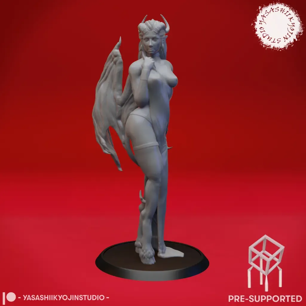 Succubus - Tabletop Miniature (Pre-Supported)