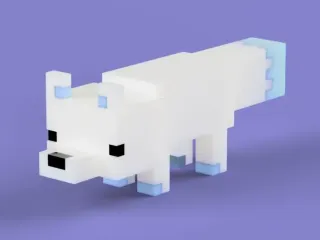 Snow Fox / Zorro de Nieve de Minecraft – 3D Printable