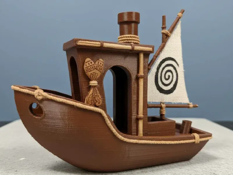 Benchy Moana: the ocean chose this Benchy