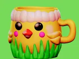 Cute EASTER chick mug final-2