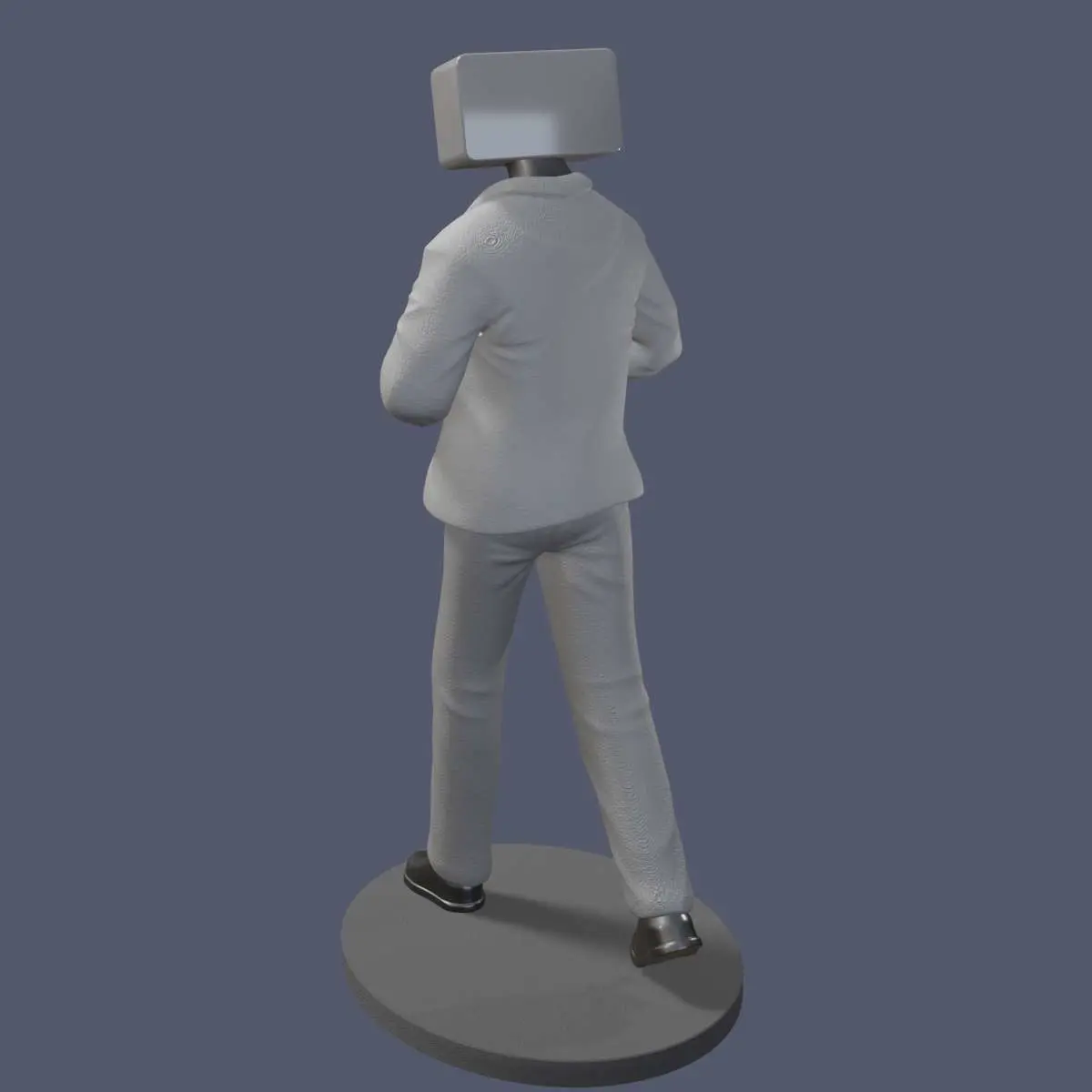 Camera Man Skibidi Toilet Statue Fan Art