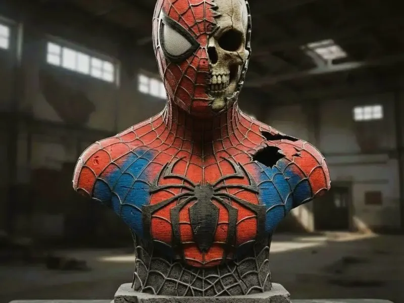 Spiderman (Marvel) - Bust Skull Collection