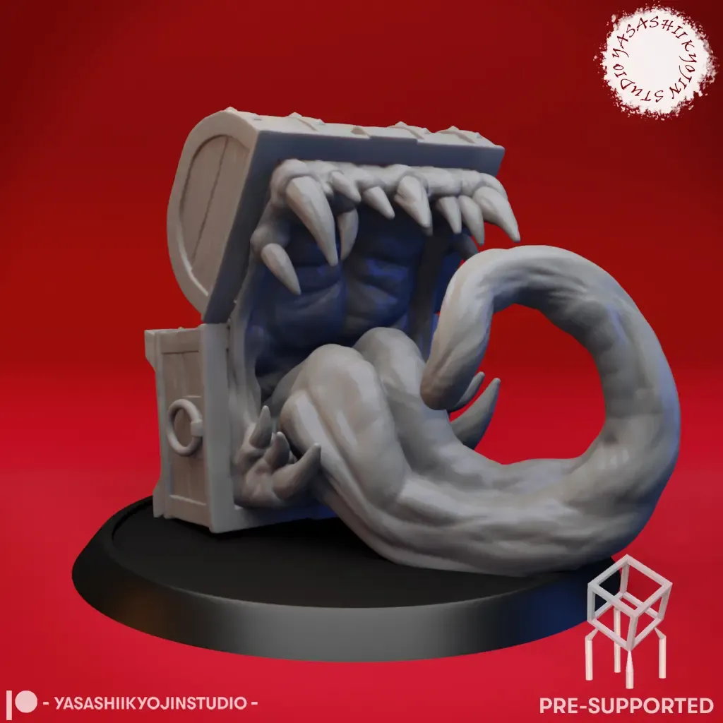 Mimic - Toothy - Tabletop Miniature (Pre-Supported)
