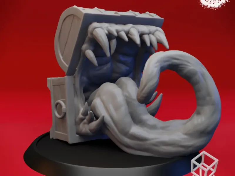 Mimic - Toothy - Tabletop Miniature (Pre-Supported)