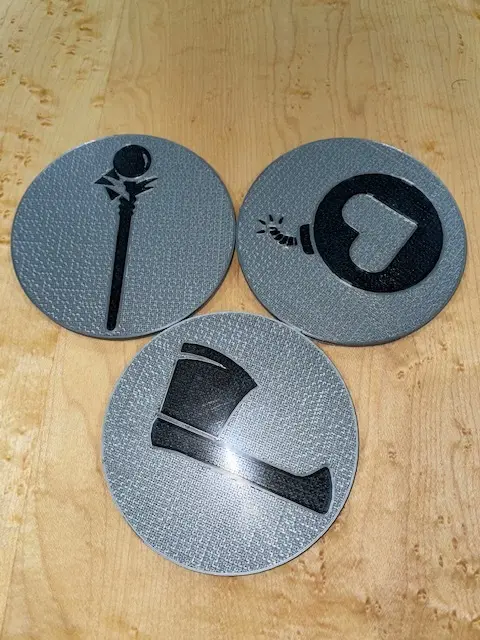 Gloomhaven Jaws of the Lion Drink Inlay Untersetzer (einzeln erhältlich)