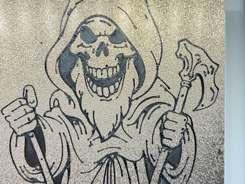 Arte de pared Grim Reaper