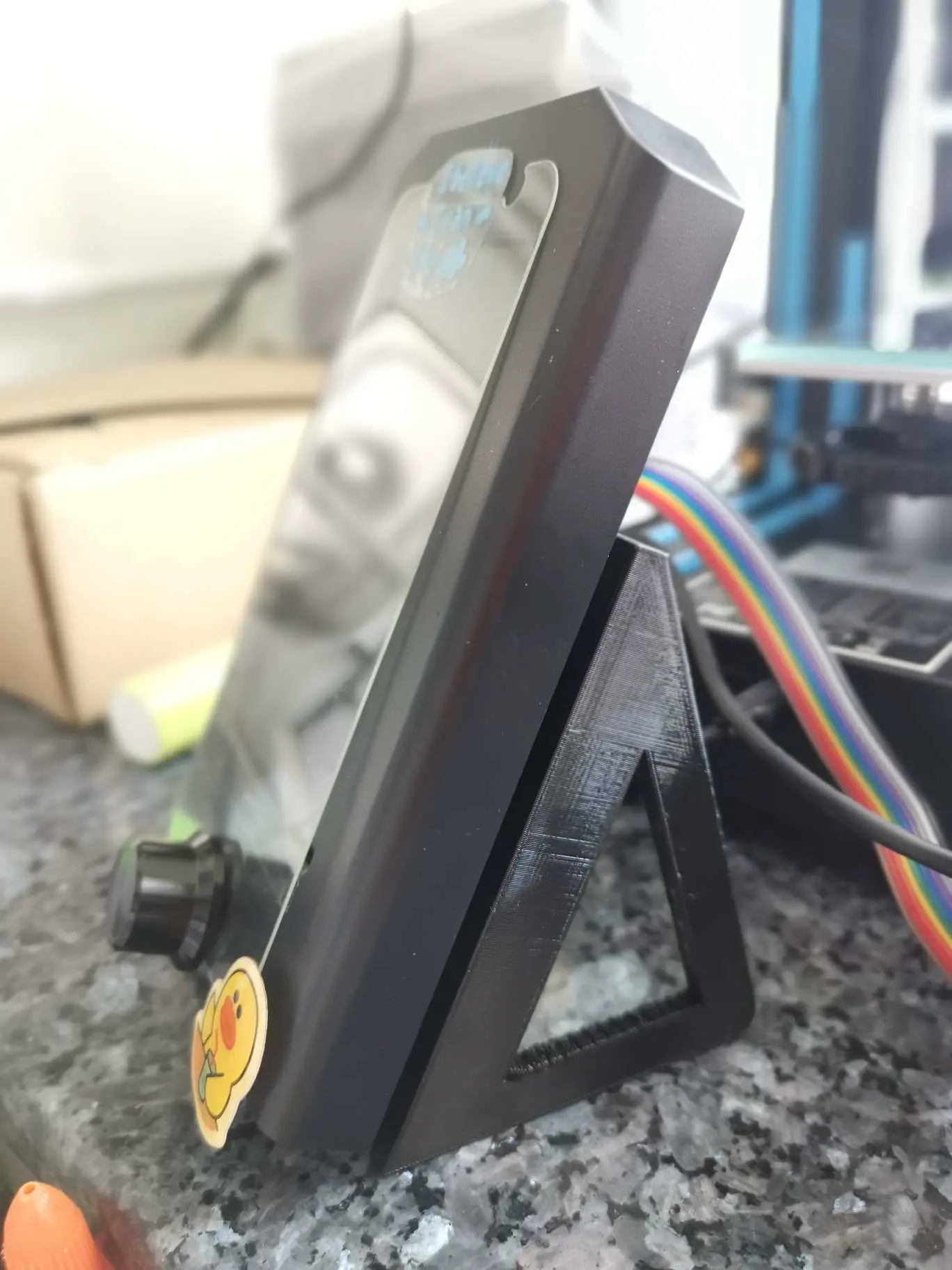 Ender 3v2 panel stand