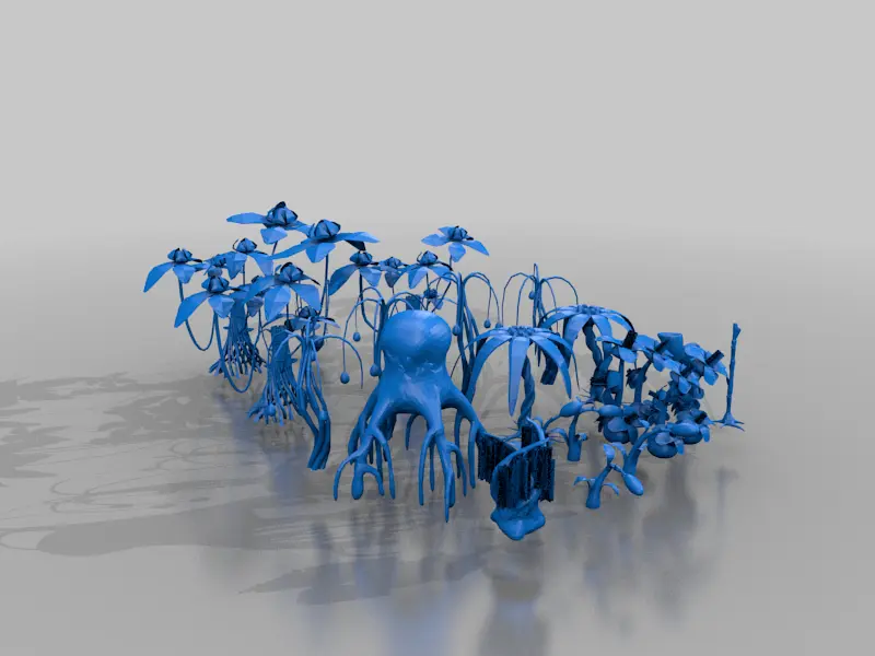 alien fauna - terrain