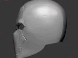 Red Hood Helmet- Halloween Costume Cosplay Mask-3