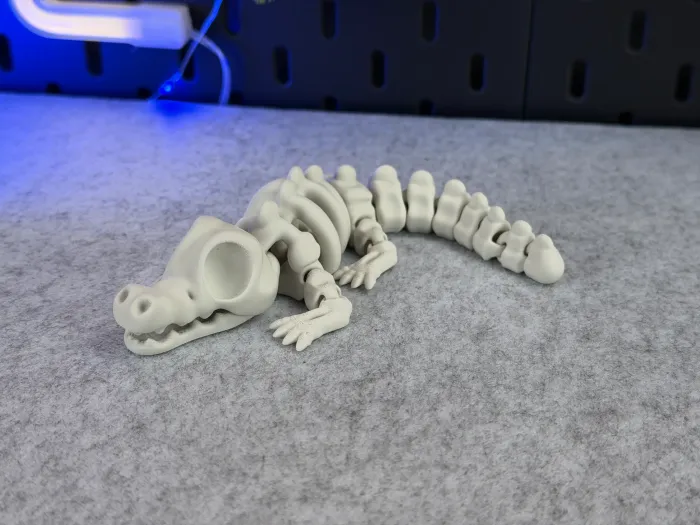 Articulated Skeleton Crocodile - Toys - PLA - 3D printed product - фото 12