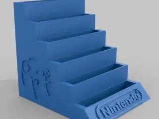 Nintendo 64 catridge storage