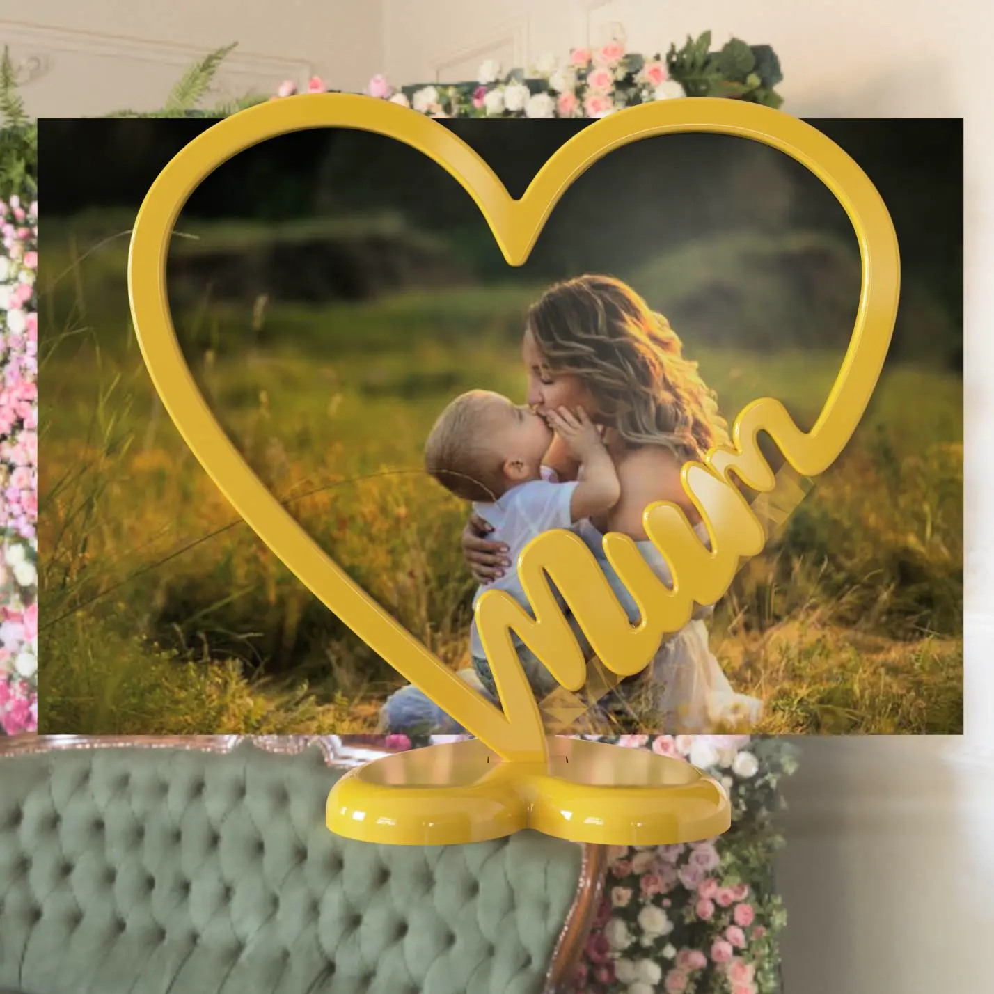 💛 HeartFrame - El marco de fotos perfecto para el Día de la Madre 💛