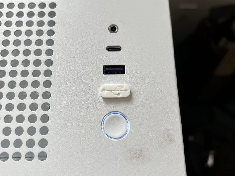 USBポートダストカバー 薄型