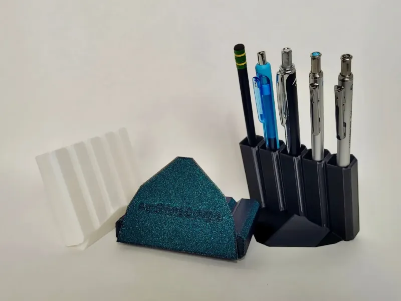 Geometric Pencil Stand