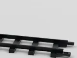 Modular Straight Train Track for Christmas 🎄 Easy-to-Print-0
