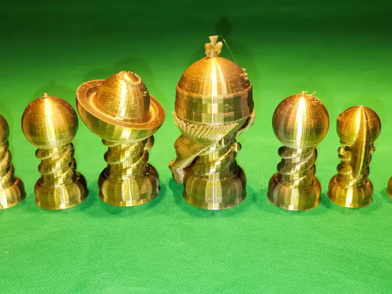Sonnensystem-Schachfiguren
