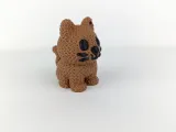 Knitted Cat Keychain-5