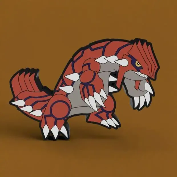Groudon Lichtbak