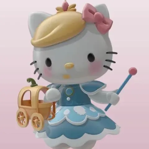 cinderella hello kitty