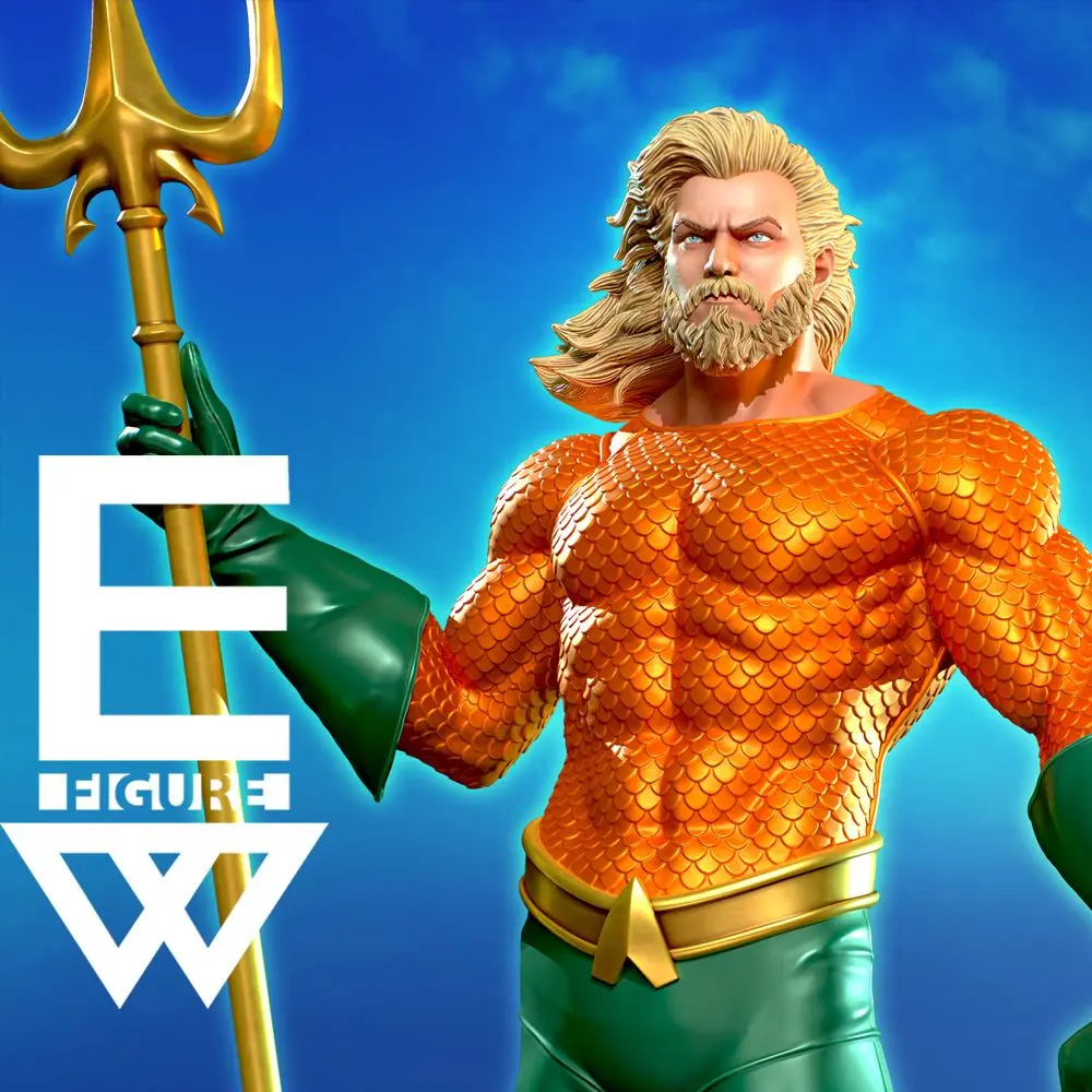 Aquaman - 3D STL LISTO PARA IMPRIMIR