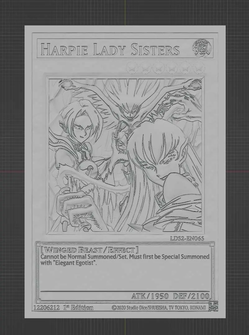 Harpie lady sisters - Yugioh