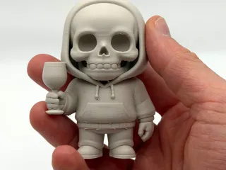 Wine Skeletal Buddy