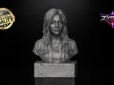 Kimiko Bust STL The Boys 3D Print Sculpture Collector Model-1