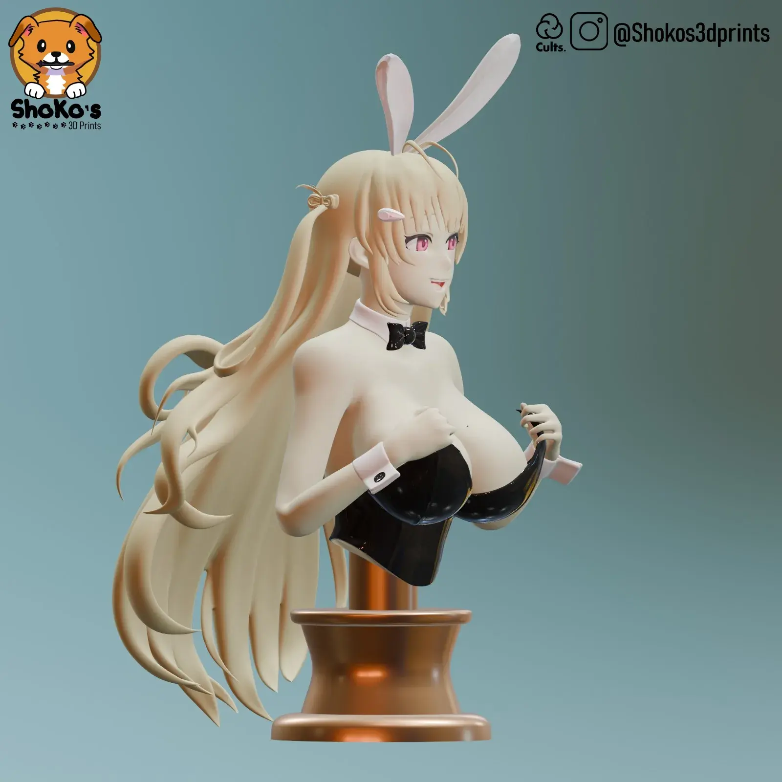 Soda: Twinkling Bunny Bust Nikke