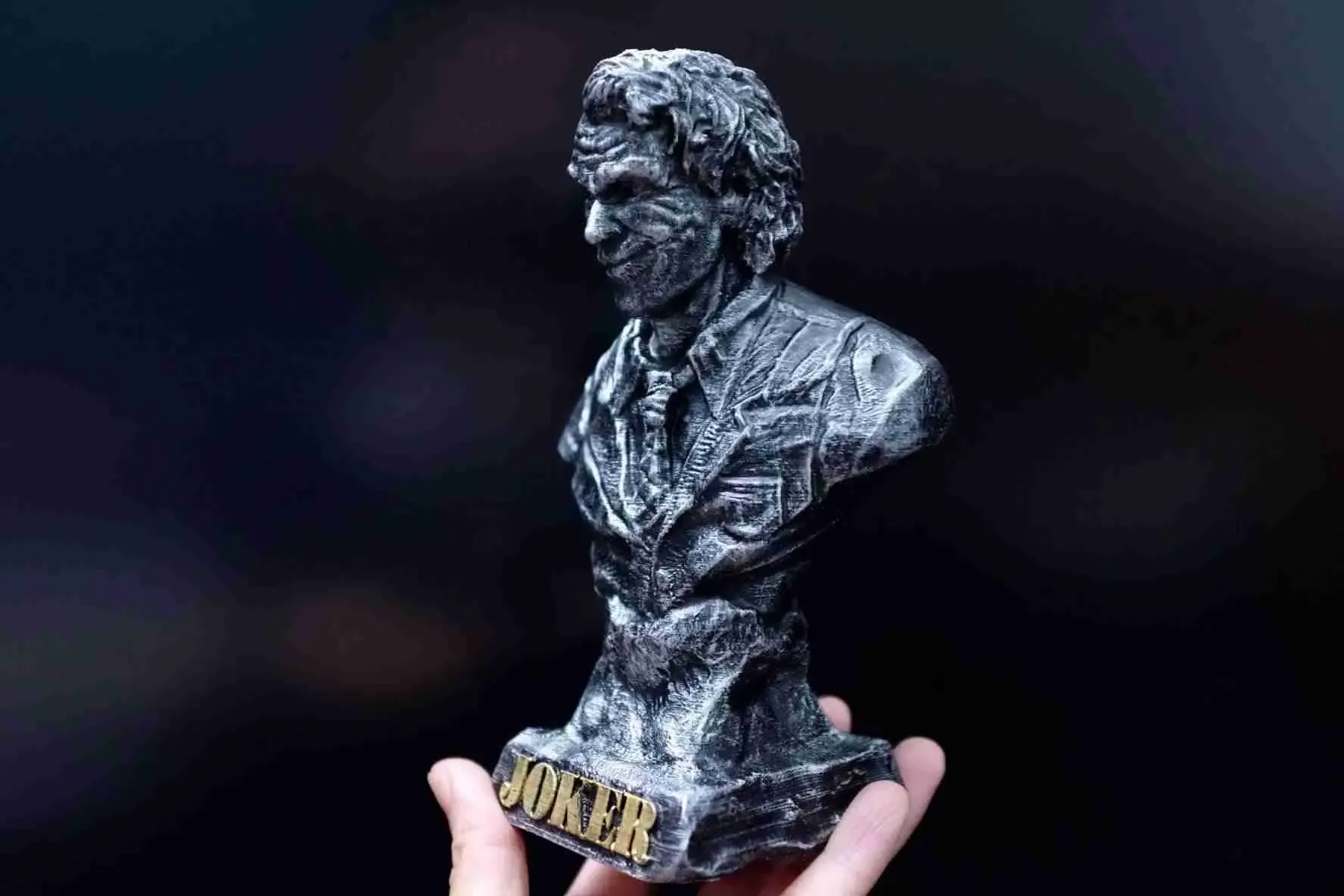 Heath Ledger Joker Sculpture Miniature Bust