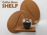 Coffee Bean Wall Shelf-0