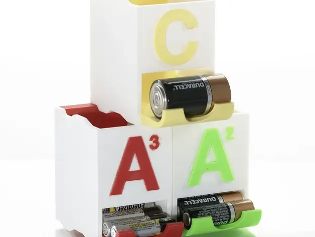 Stackable Battery Holders