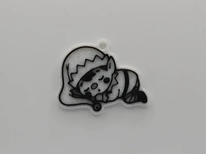 The Sleepy Elf Kechain