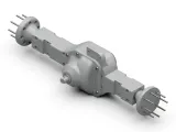 KAMAZ 6350 8x8: Rear axle-0