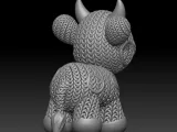 Knitted Cow-6