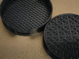 Infill Pattern Coasters with Caddies for 4, 6 or 8-5