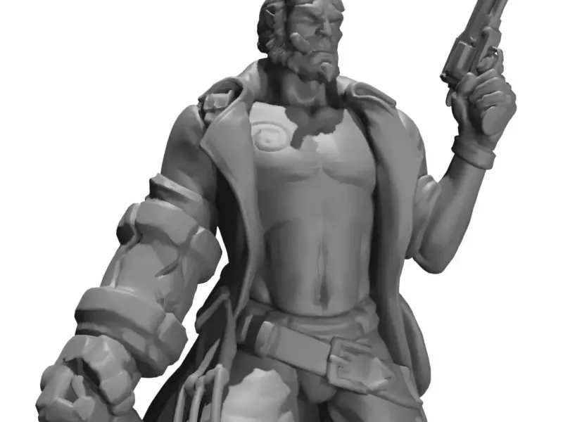 EXCLUSIVE HELLBOY DETAIL ORIENTED