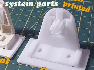 Window roller blinds system parts