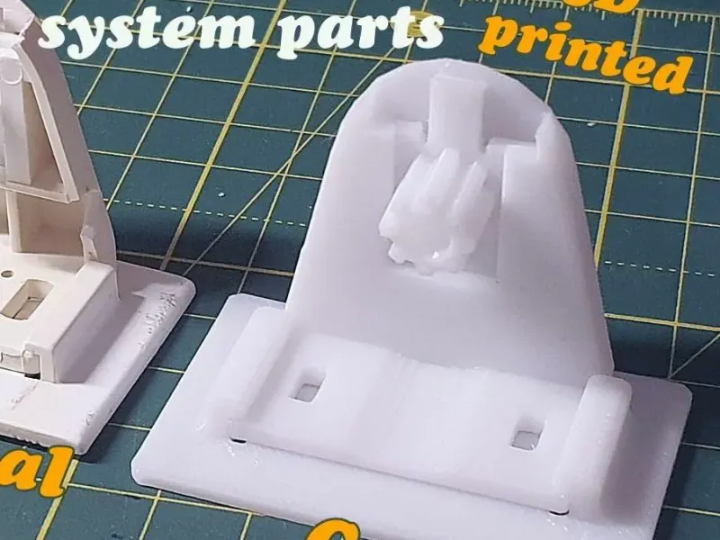 Window roller blinds system parts