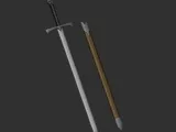 Épée Templier+ fourreau - Templar sword -2