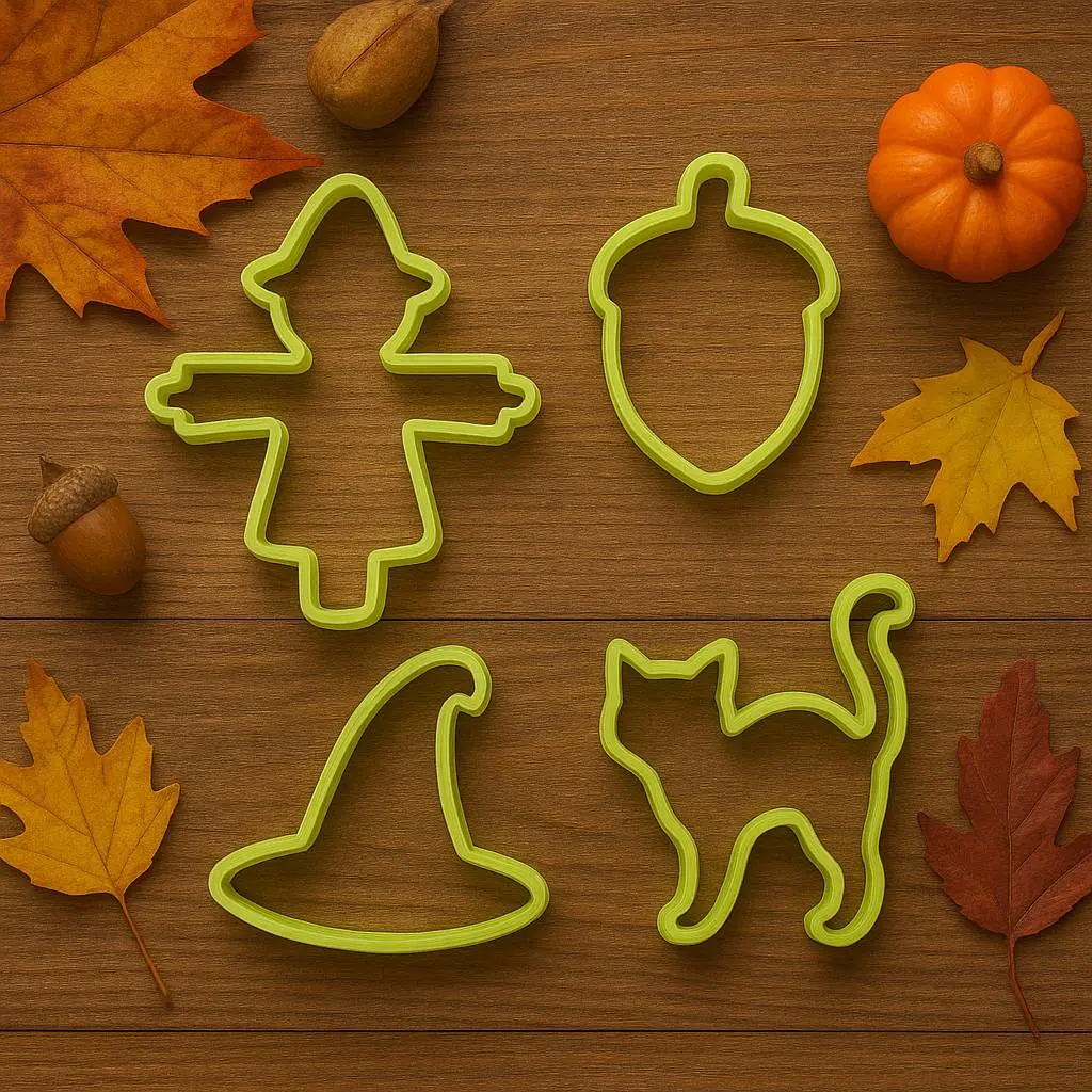 3D Printer Files | 3MF File | Halloween Cookie Cutter Set | Creality Cloud