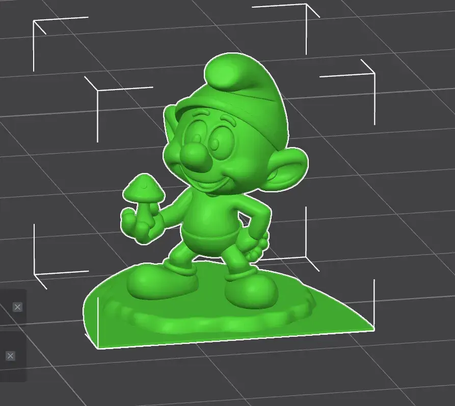 Smurf Movie-Inspired Miniature 3D Model | STL & 3MF Files fo
