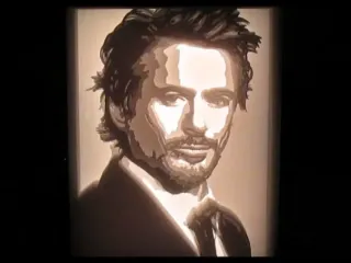 Light box Robert Downey Jr