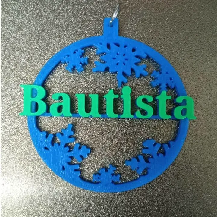 Bautista ornament Christmas