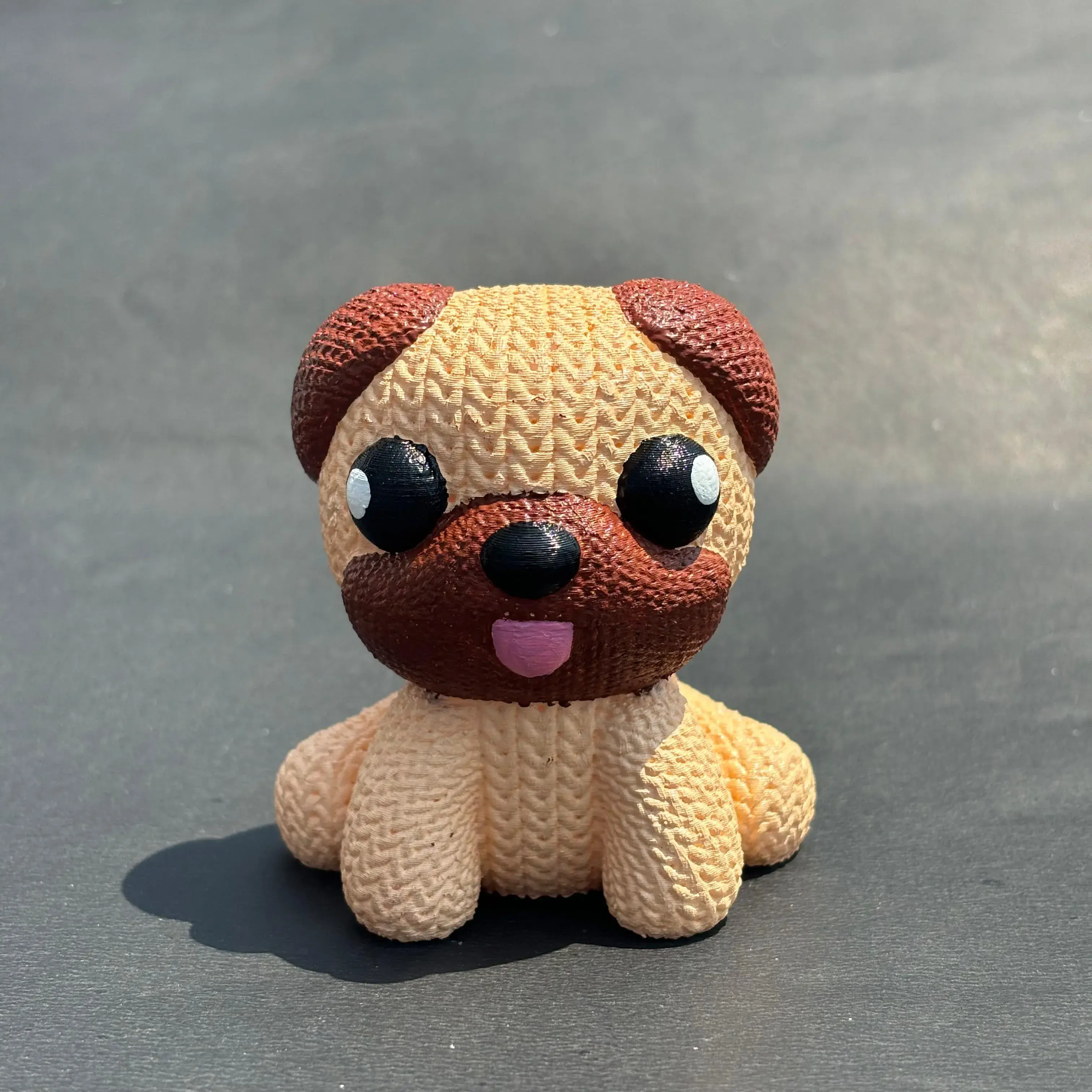 Knitted Pug