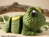 Flexi Knitted Frog-7