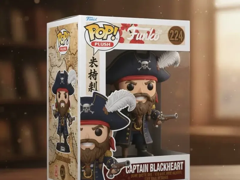 Figura Funko Pop Plush El Terror del Caribe