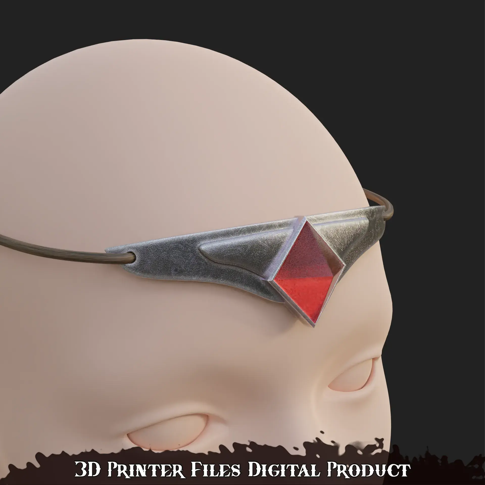Fantasy Cosplay Circlet of Psionic Revenge  Baldurs Gate 3