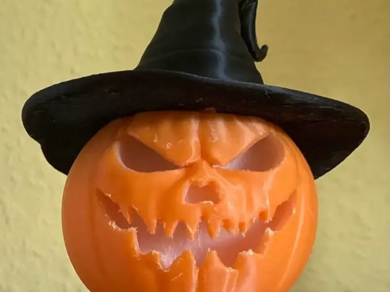 Haunted Halloween Pumpkin